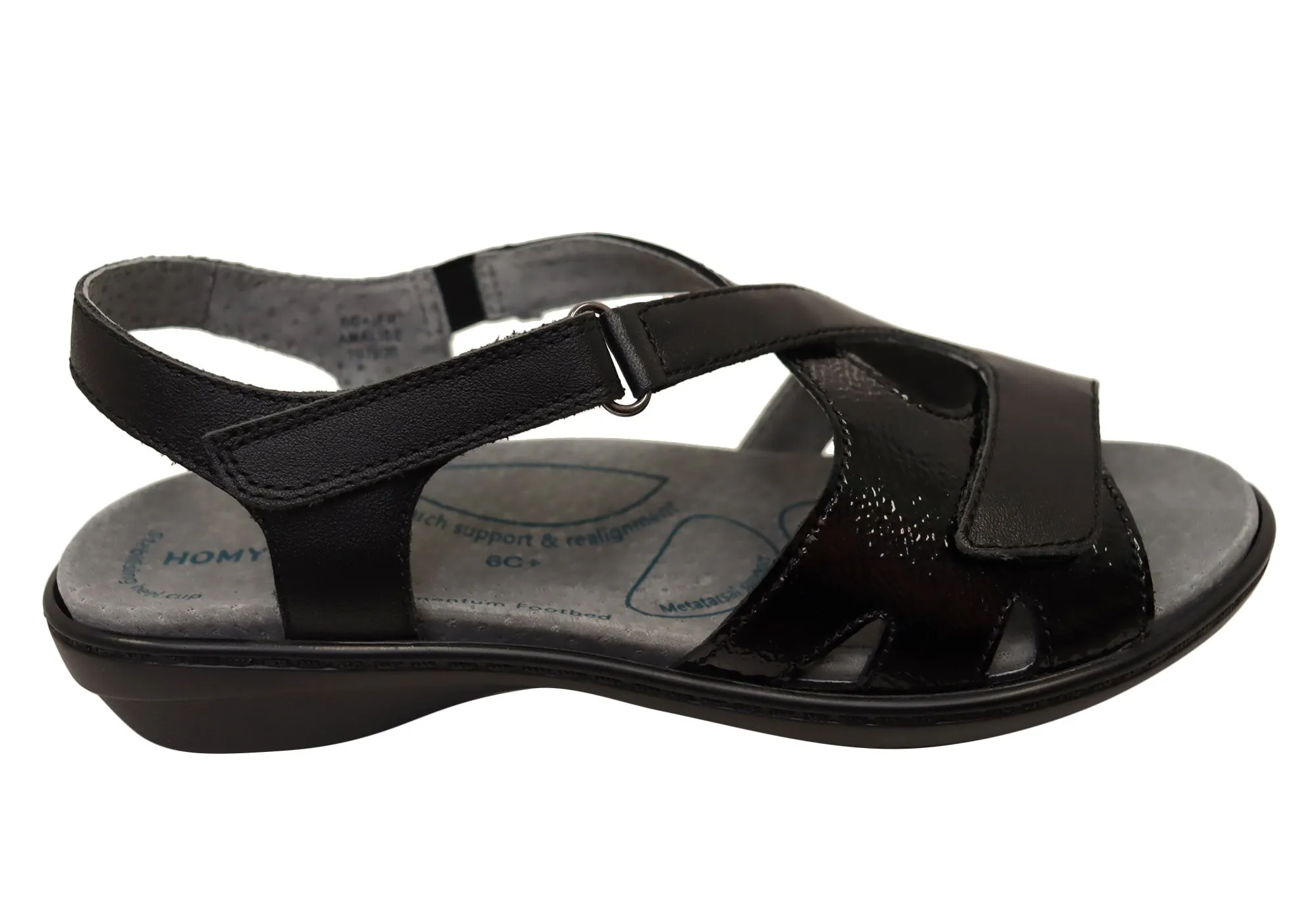 Homyped Analise Womens Supportive Comfort Orthotic Friendly Sandals Light Design