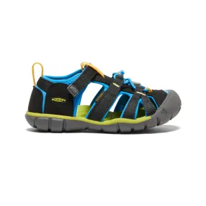 Active Outdoor Shoes Comfort Fit Little Kids' Seacamp II CNX  |  Black/Brilliant Blue