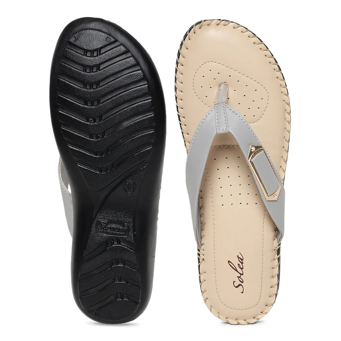 Paragon  K6013L Women Sandals | Casual & Formal Sandals | Stylish, Comfortable & Durable | For Daily & Occasion Wear Padding Around Ankle Camo Mode