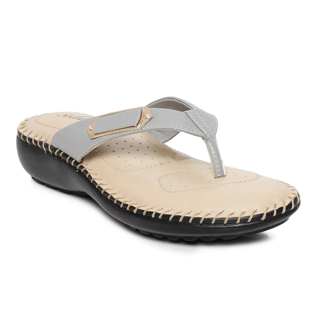 Paragon  K6013L Women Sandals | Casual & Formal Sandals | Stylish, Comfortable & Durable | For Daily & Occasion Wear Mono Tone