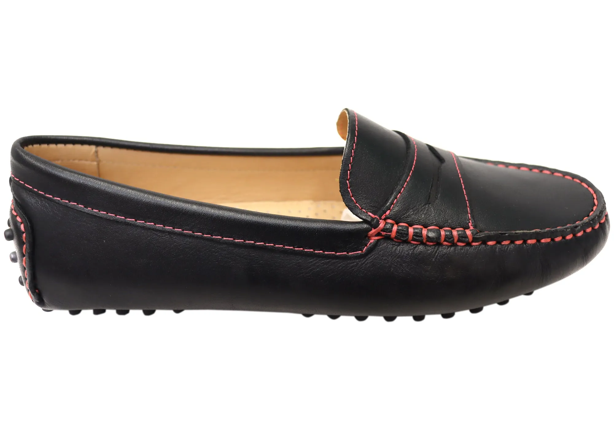 Break Hike Star Jog Savelli Stephanie Womens Comfort Leather Loafer Shoes Made In Brazil