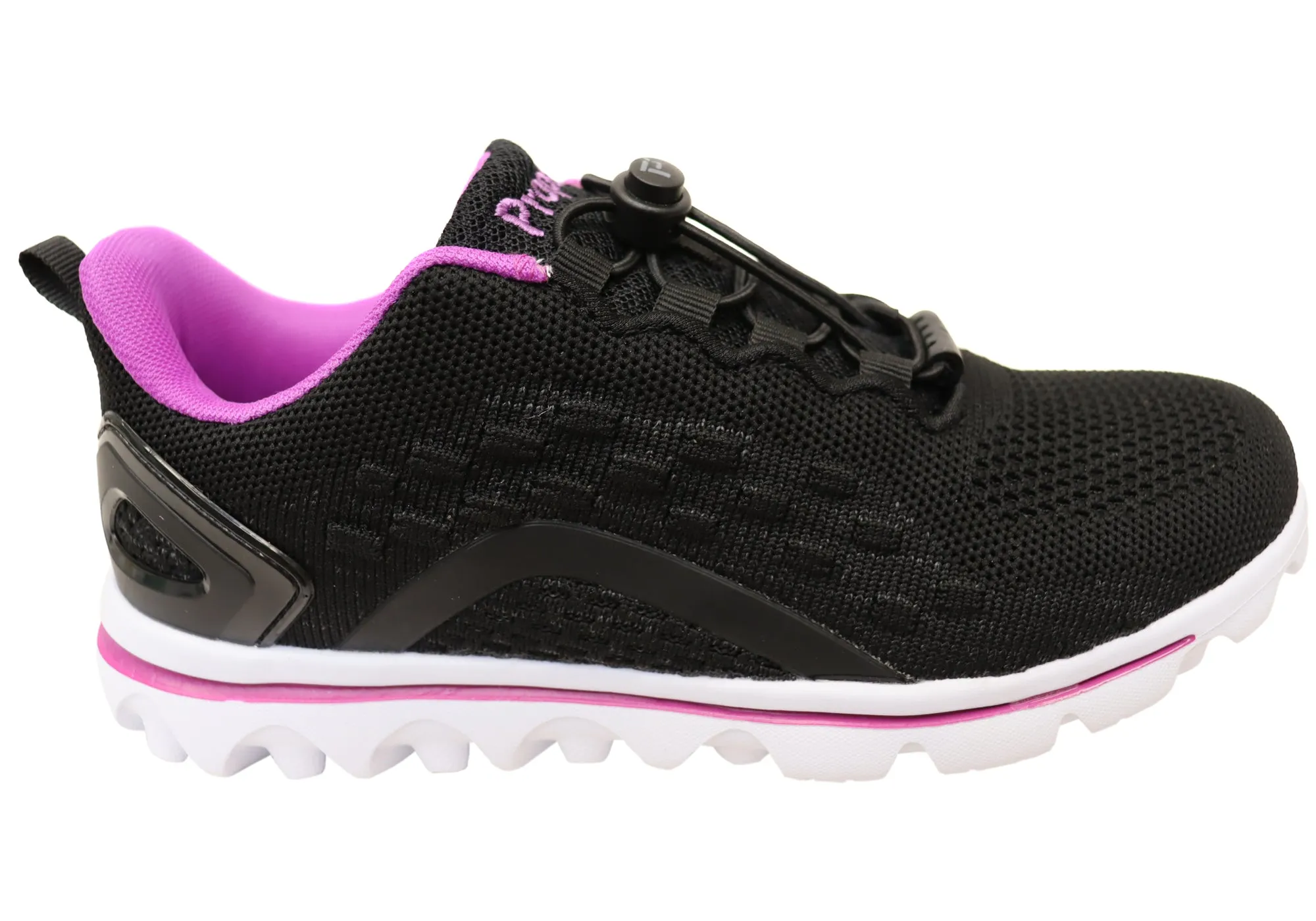 Propet Womens Travelactiv Axial Comfortable Wide Width Walking Shoes Dynamic Flexibility
