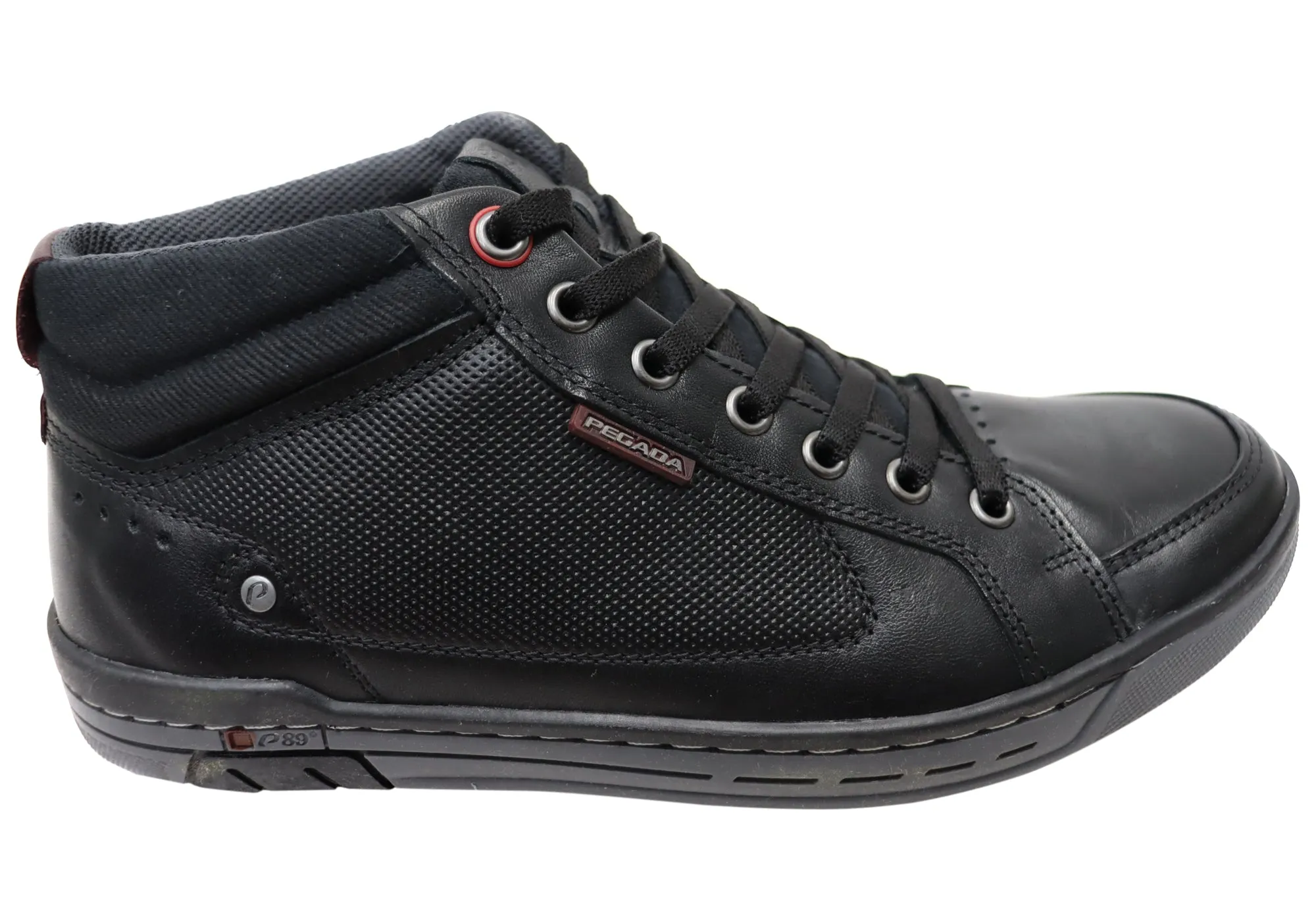 Pegada Mission Mens Comfortable Leather Boots Made In Brazil Insulated Fit