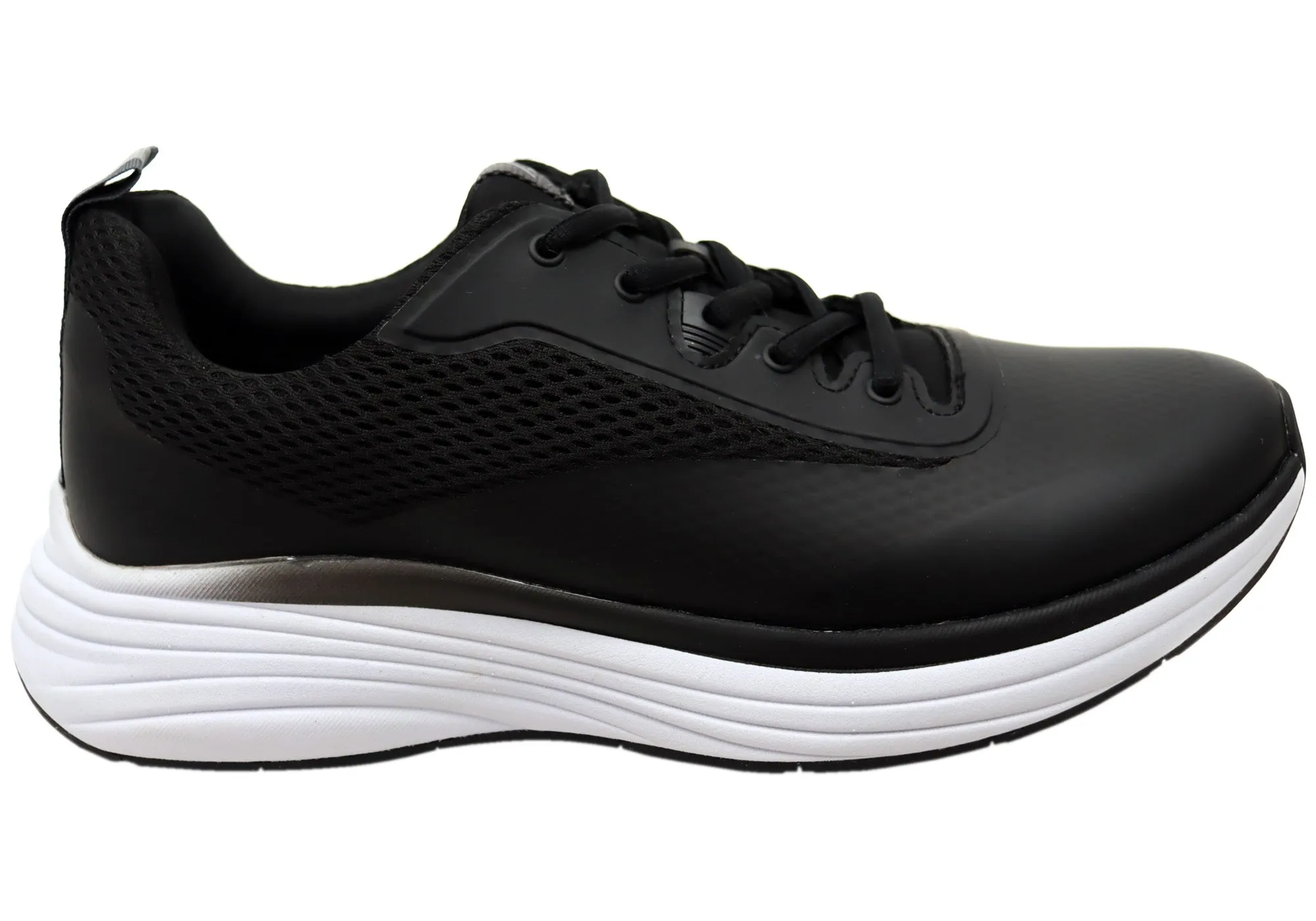 Align Tacoda Mens Wide Fit Supportive Arch Support Lace Up Sneakers Bold flair Daily Motion