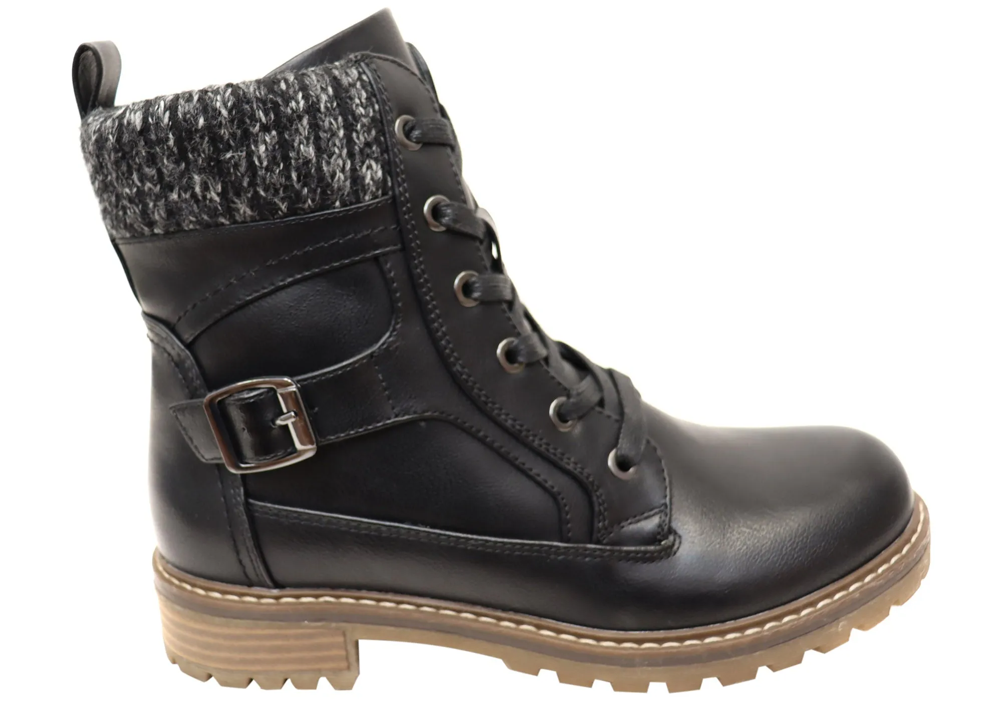 Warm Touch Flexible Movement CC Resorts Gilly Womens Comfortable Lace Up Boots