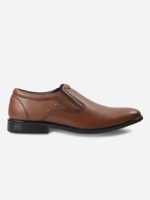 Men's Tan Regular Toe Slip On Formal (ID2243) Stylish Shoes