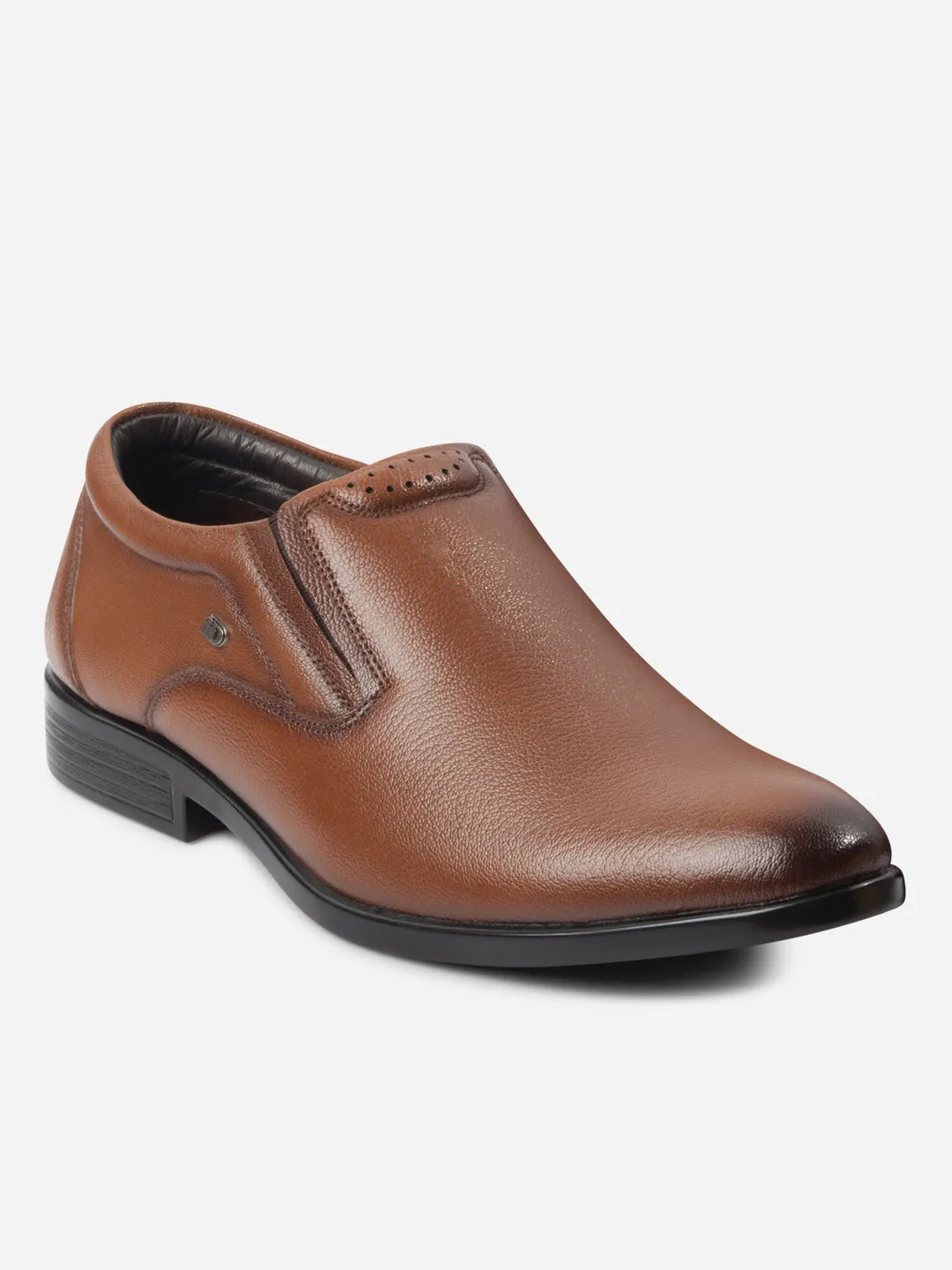 Men's Tan Regular Toe Slip On Formal (ID2243) Main Shade