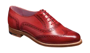 Fearne - Red Hand Painted Shift Ready