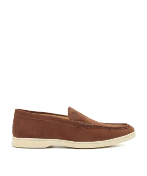 Mocassin MONACO Daim Marron Line Fit
