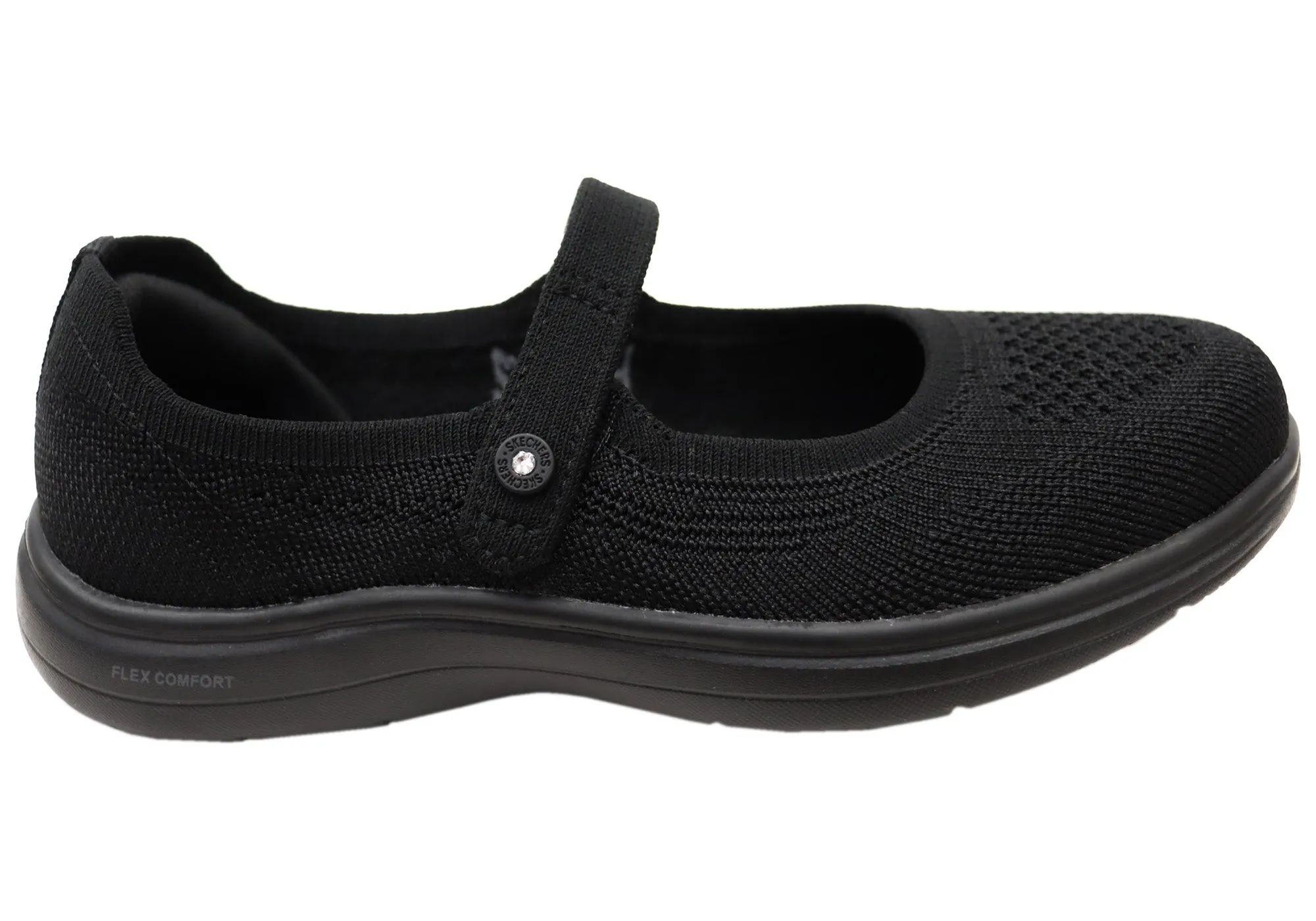 Skechers Womens On The Go Flex Radiant Sweet Pea Mary Jane Shoes Structured ease Stand Long