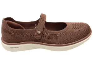 Lockdown Strap Skechers Womens On The Go Flex Radiant Sweet Pea Mary Jane Shoes