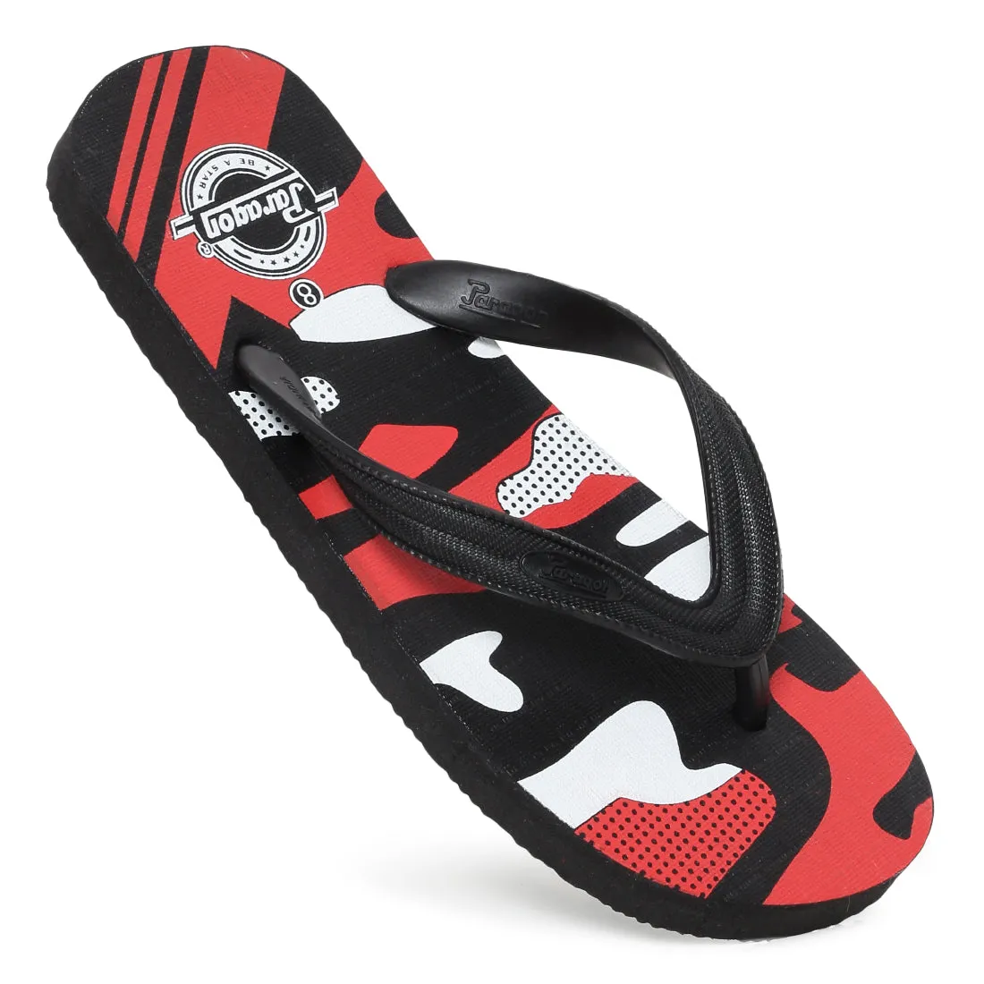 Traction Outsole Paragon  HWK3717G Men Stylish Lightweight Flipflops | Casual & Comfortable Daily-wear Slippers for Indoor & Outdoor | For Everyday Use