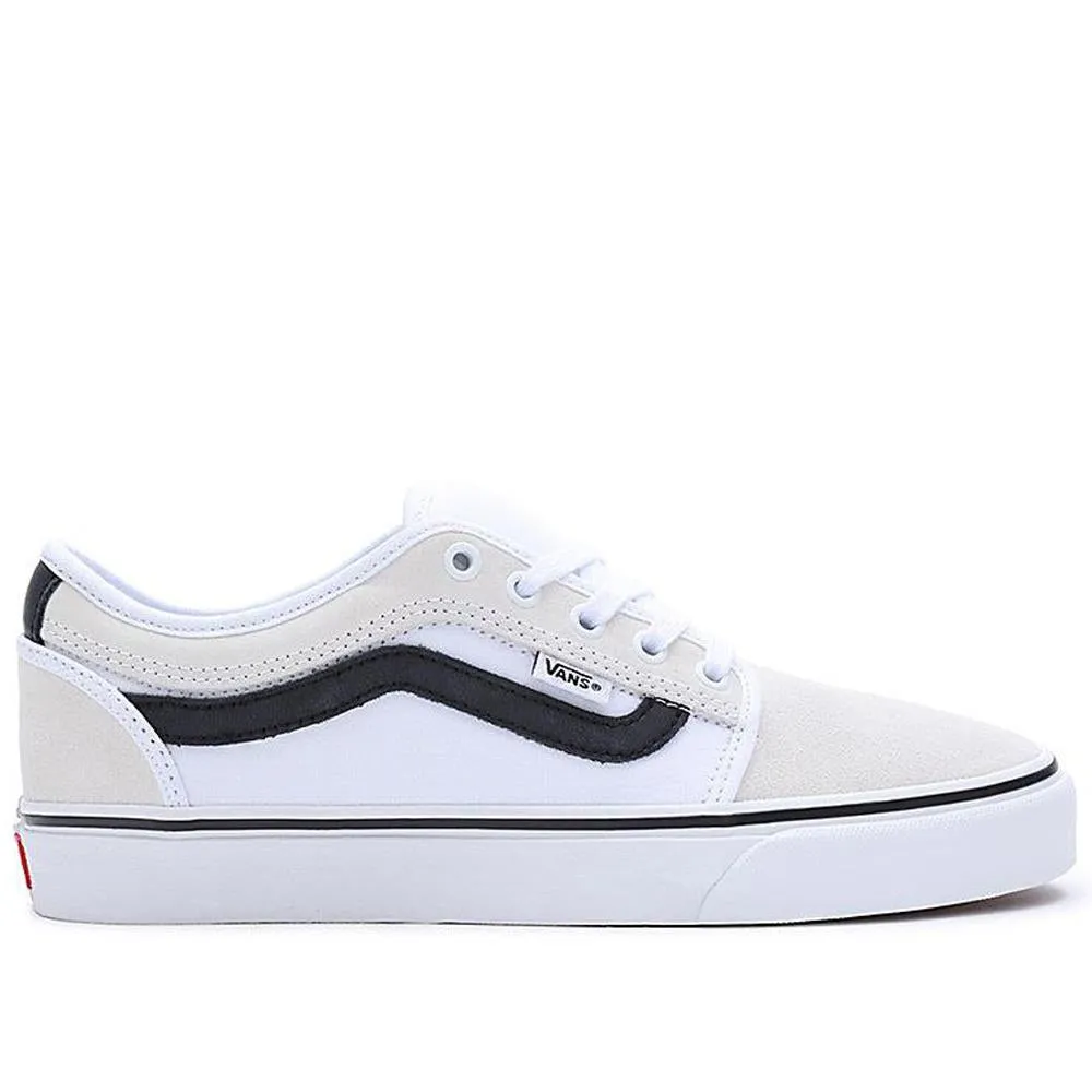 City Bright Concert Mood Vans Chukka Low Side Stripe - White/Black/Gum