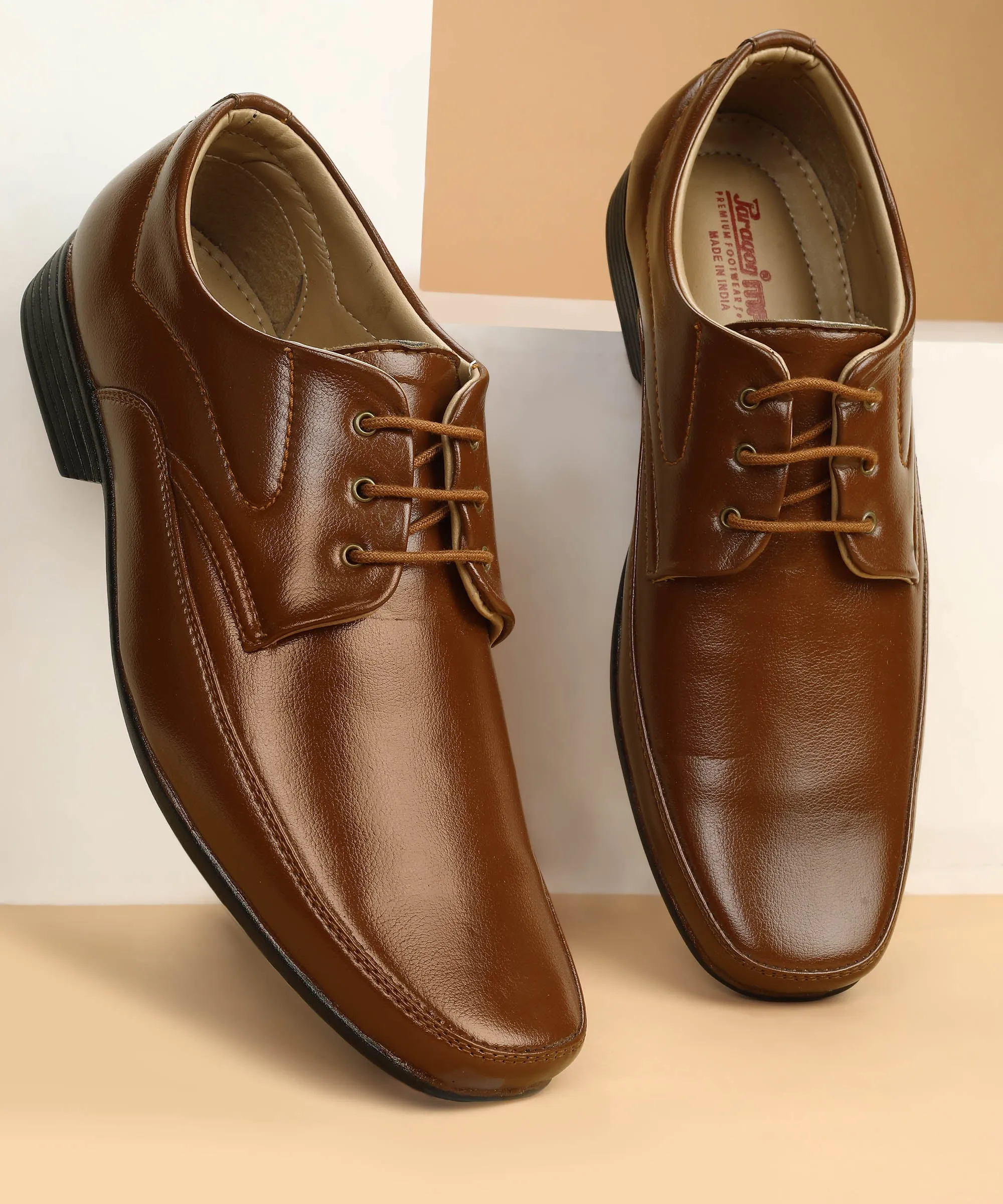 Paragon K11239G Men Formal Shoes | Corporate Office Shoes | Smart & Sleek Design | Comfortable Sole with Cushioning | Daily & Occasion Wear Luxury Gala fine cut
