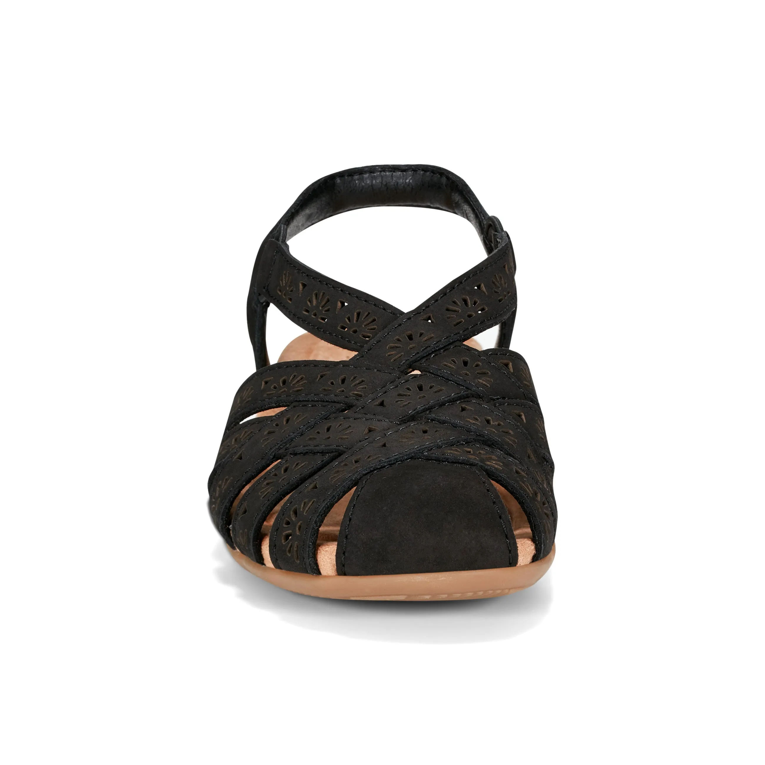 Street Fit Match Fit Briel Round Toe Casual Slingback Flat Sandals