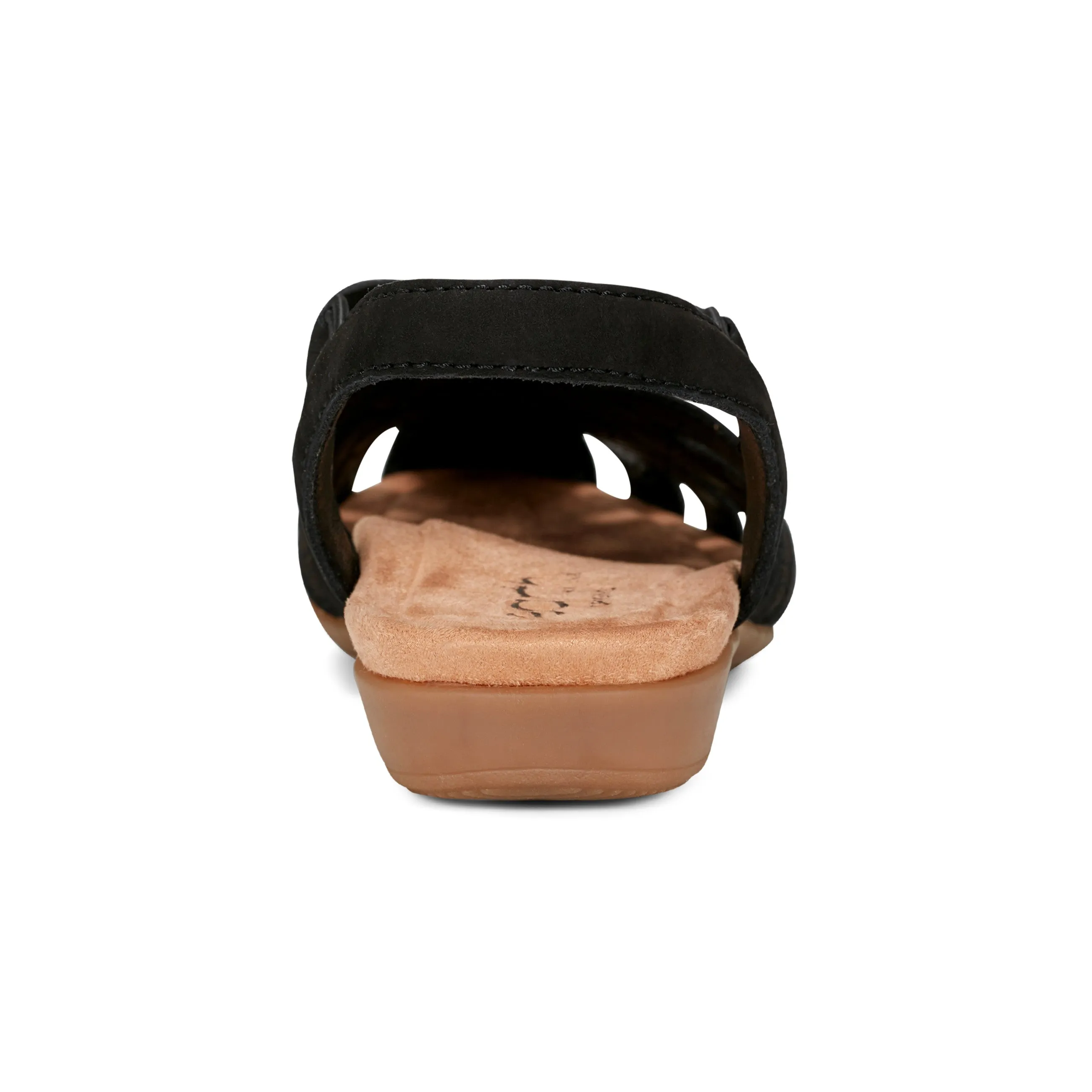 Briel Round Toe Casual Slingback Flat Sandals Everywhere Fit