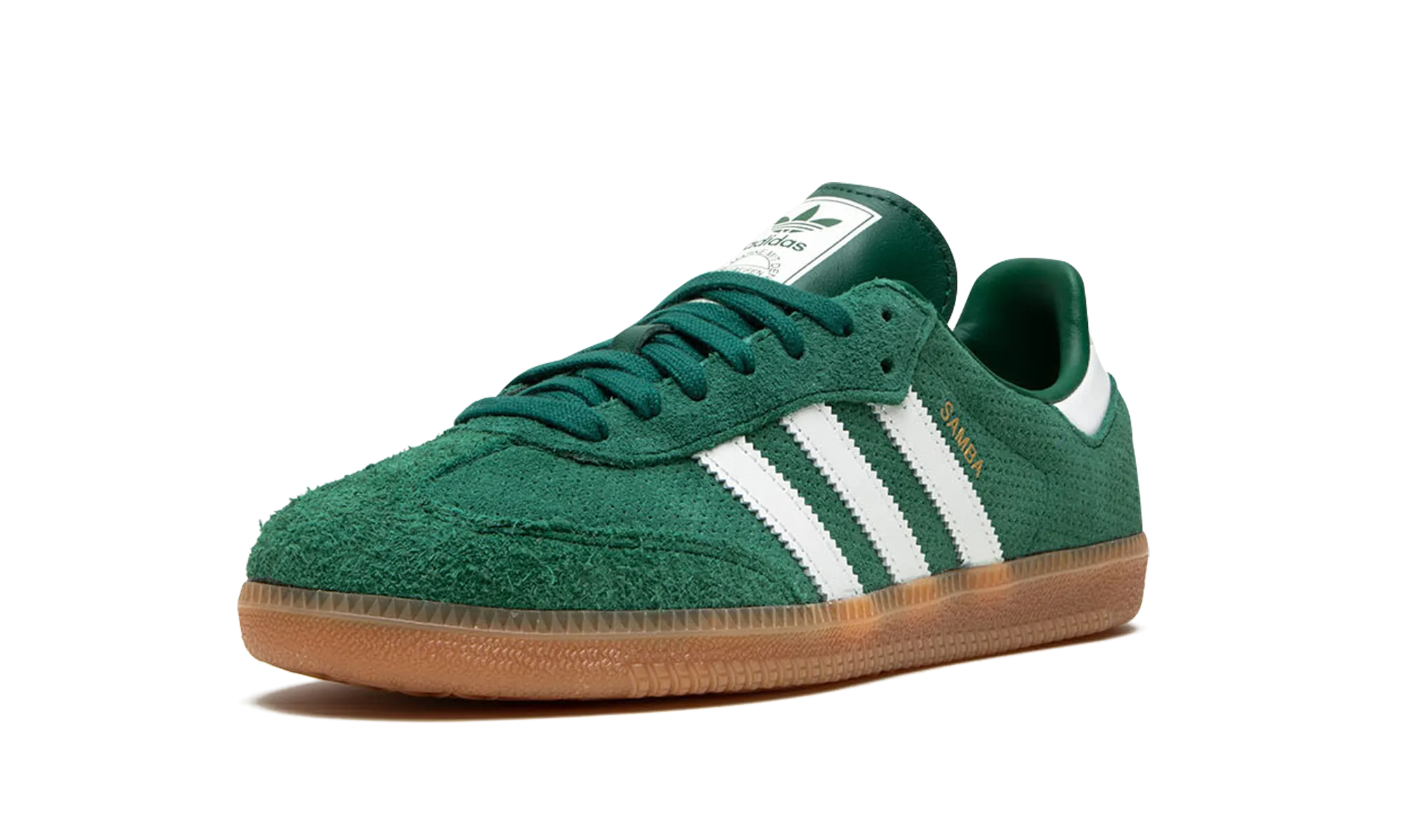 Ventilated Mesh Cold Weather Stretch Fabric Active People SAMBA OG "Collegiate Green/Gum"