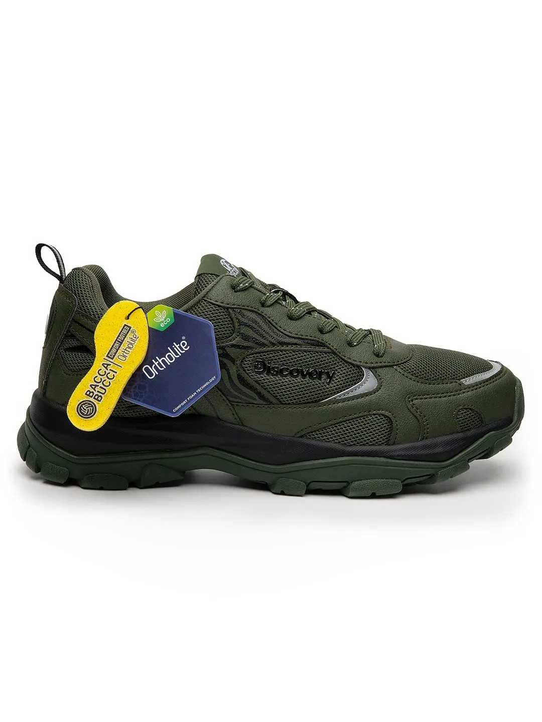 Bacca Bucci x Discovery Trek 0.1 Men's Trekking & Trail Hiking Shoes Shine Bright All Weather Everyday Users