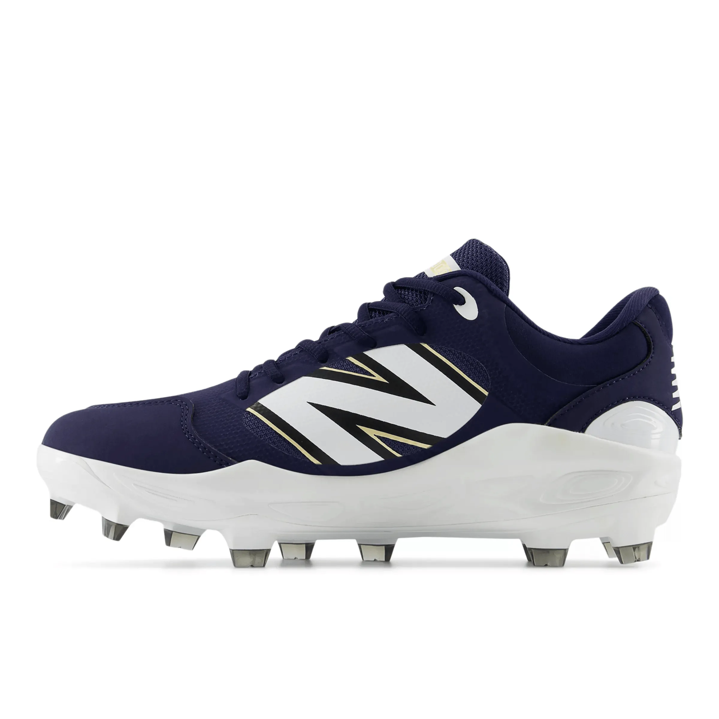 New Balance Men's Fresh Foam 3000 v7 Molded Baseball Cleats - Navy - PL3000N7 Quick Flow