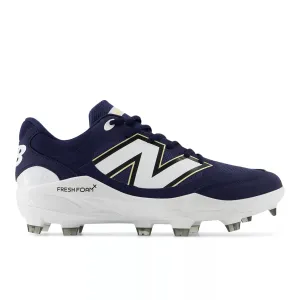 New Balance Men's Fresh Foam 3000 v7 Molded Baseball Cleats - Navy - PL3000N7 Action Fast Cushioned Base Busy Professionals