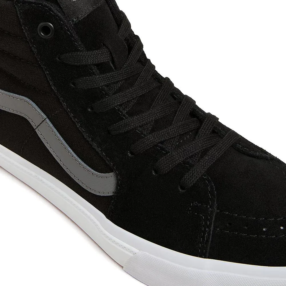Vans BMX Sk8-Hi - Black/White/Grey Memory Foam Standing All