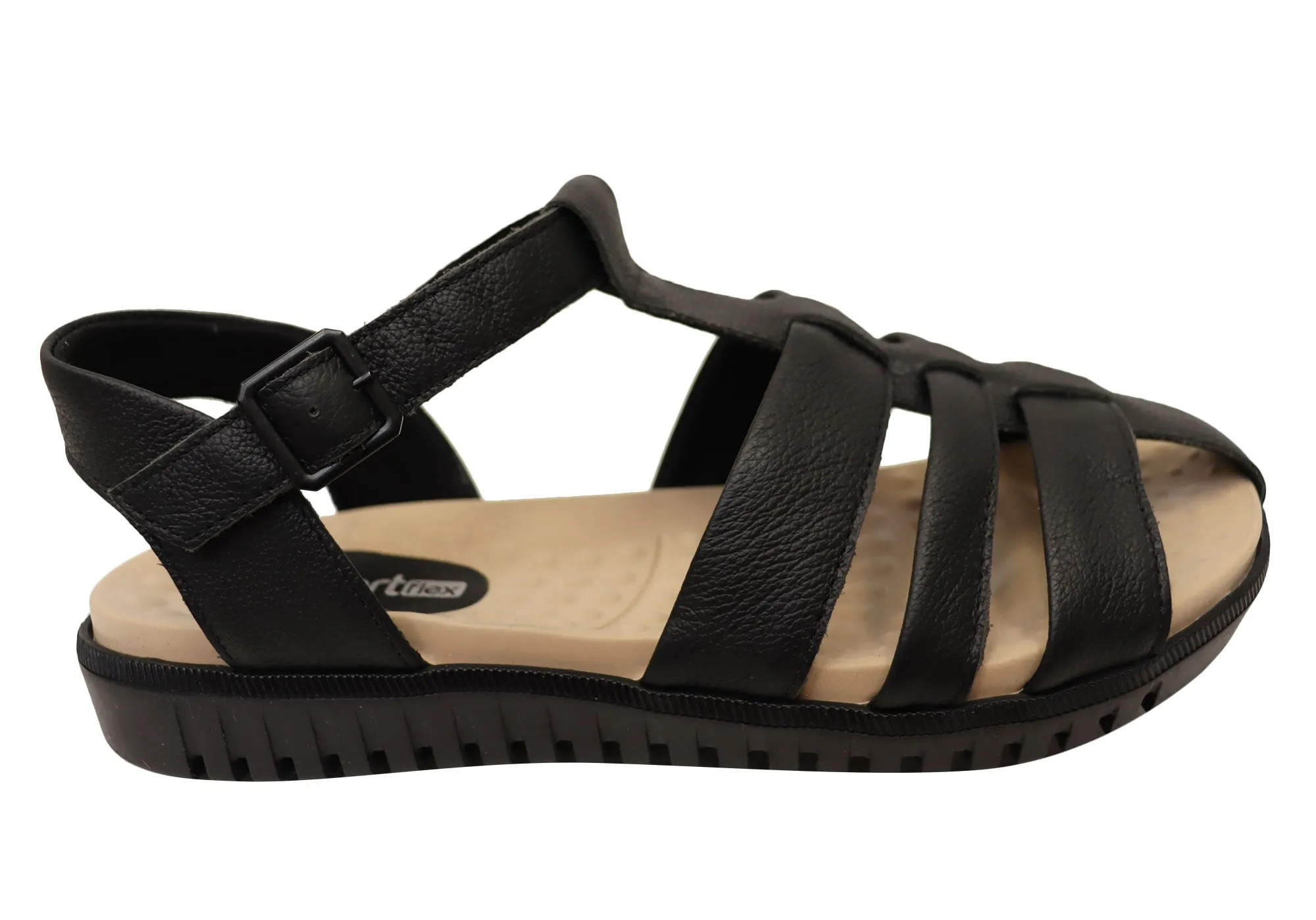 Trend Alert Fashionable Flip-flops for Travel Comfortflex Kelly Womens Comfortable Leather Sandals Made In Brazil