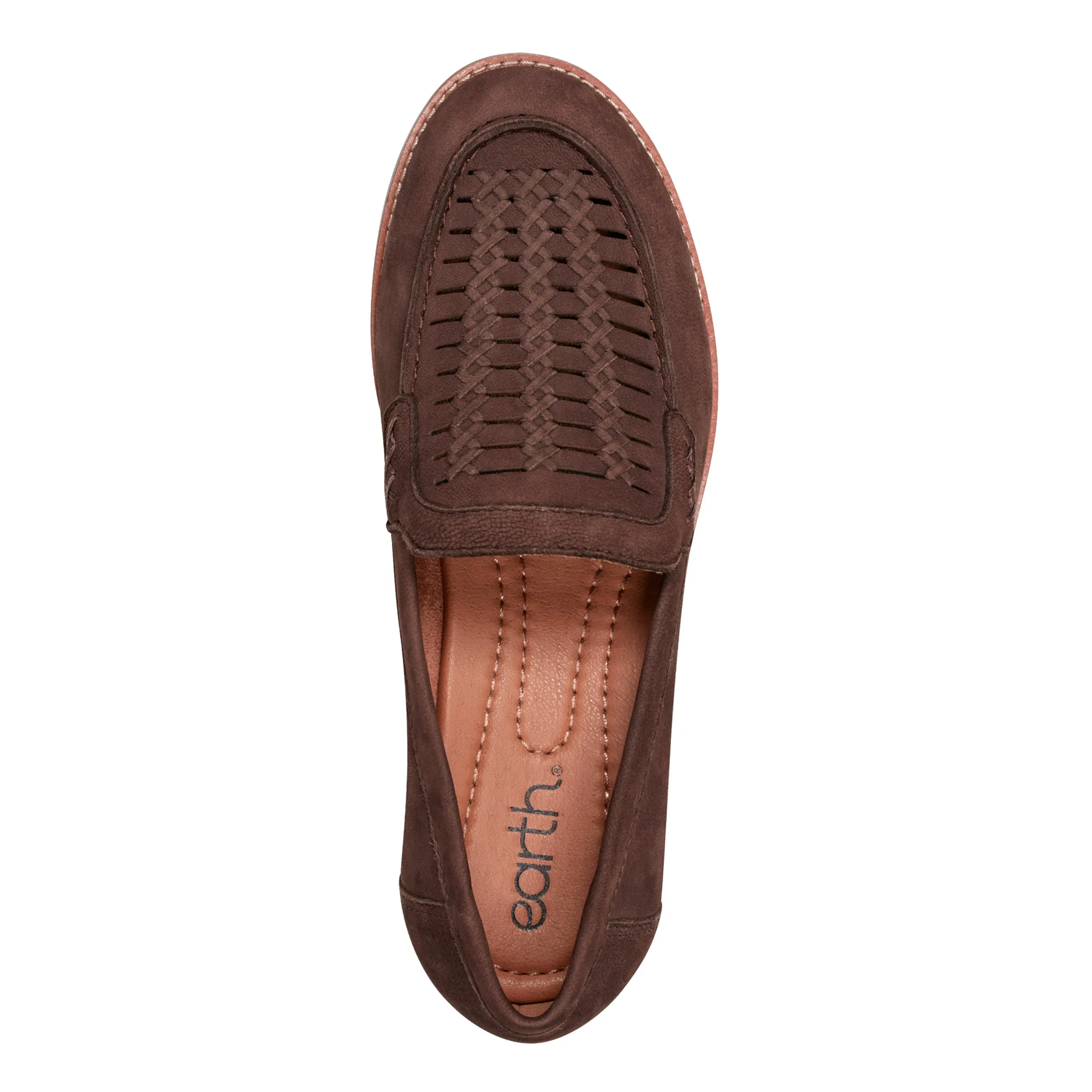 Elona Casual Slip-on Round Toe Loafers Clean White Swim Edge