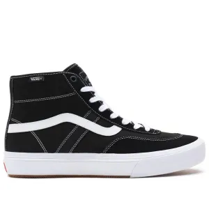 Gym Quick Youth Fresh Vans Crockett High Pro - Black/White