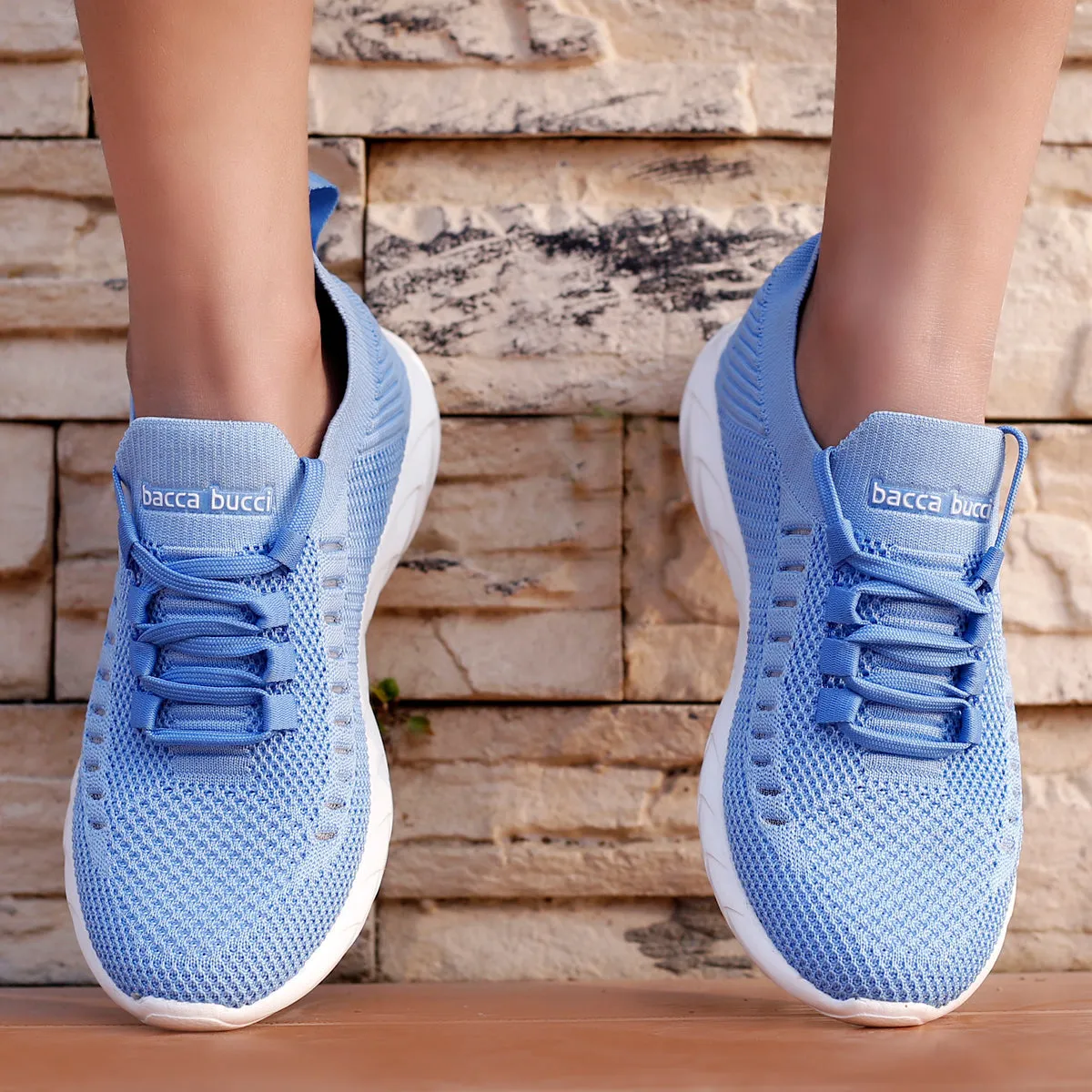 Photo Glam Bacca Bucci FISHJET Sneakers Shoes for Women | Blue Women Running & Training Shoes