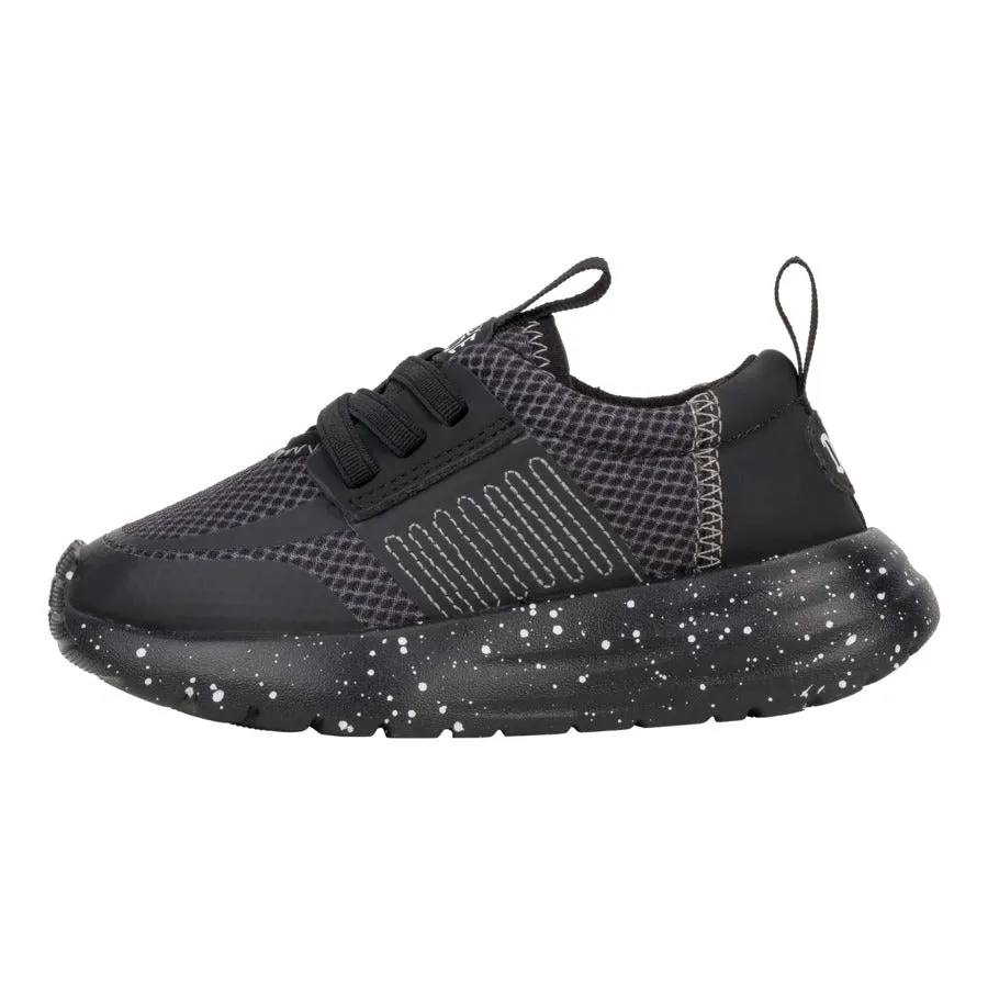 RubberHeel Toe Cap Sirocco Play Toddler Varsity - Black/Black