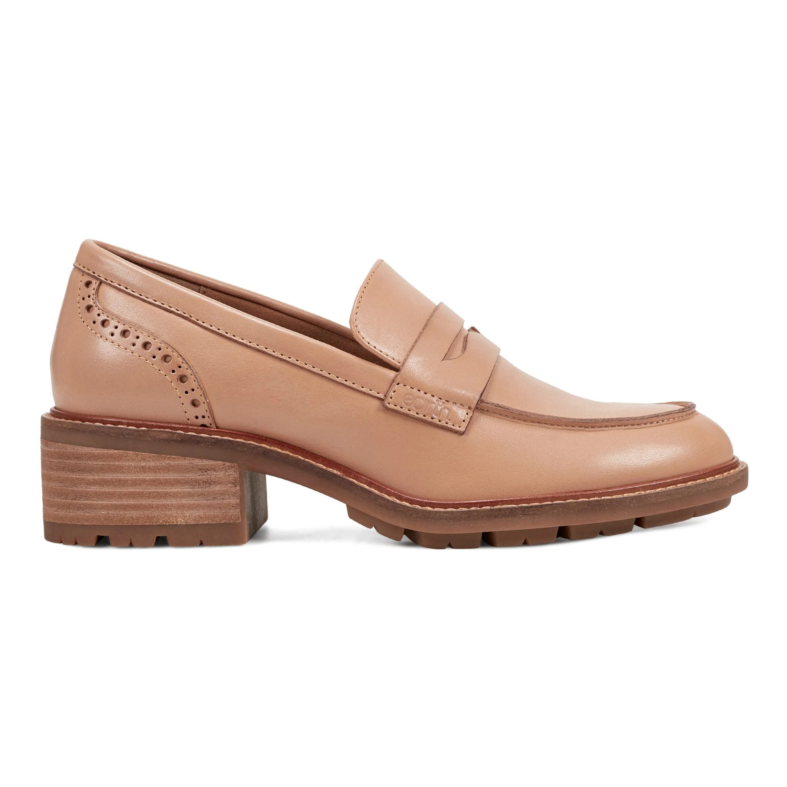 Spring Jump Lindy Almond Toe Casual Slip-on Penny Loafers