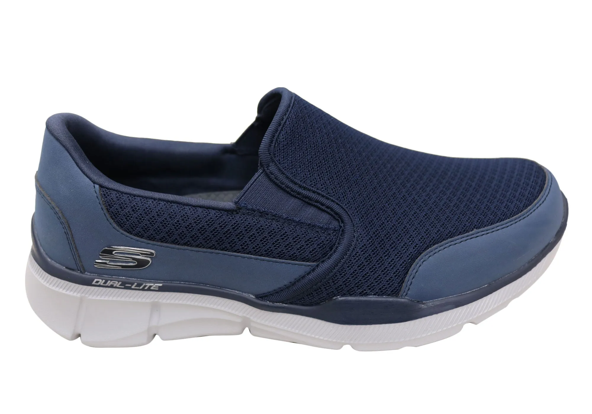 Skechers Mens Equalizer 3.0 Bluegate Memory Foam Shoes Non Toxic Materials Extended Heel Counter