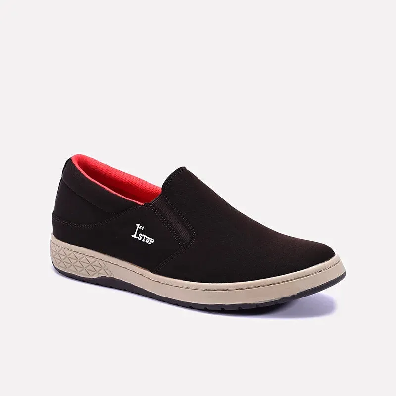 Vibe Brown Slip On Sneakers 0120487 Good Traction Power Moves