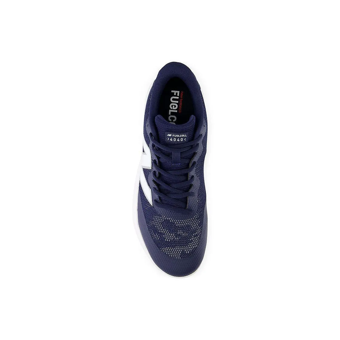 New Balance Men's FuelCell 4040 V7 Turf Baseball Shoes - Team Navy / Optic White - T4040TN7 Season Ease Quick Drying Casual Wear