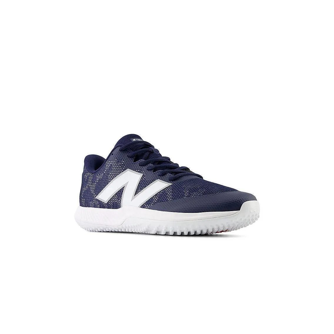New Balance Men's FuelCell 4040 V7 Turf Baseball Shoes - Team Navy / Optic White - T4040TN7 Bright Gold