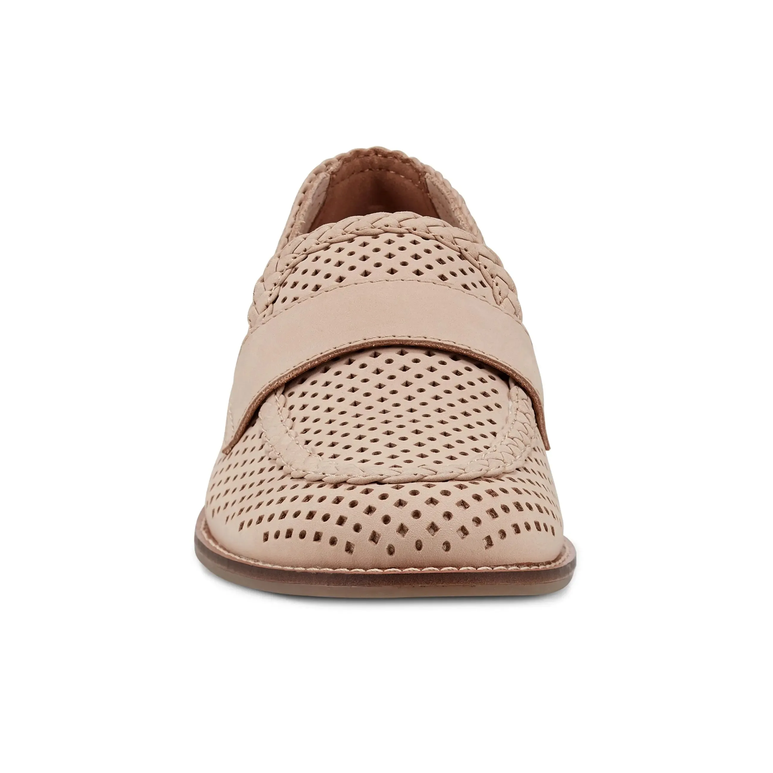 Dance Mode Evvie Casual Slip-On Perforated Loafers