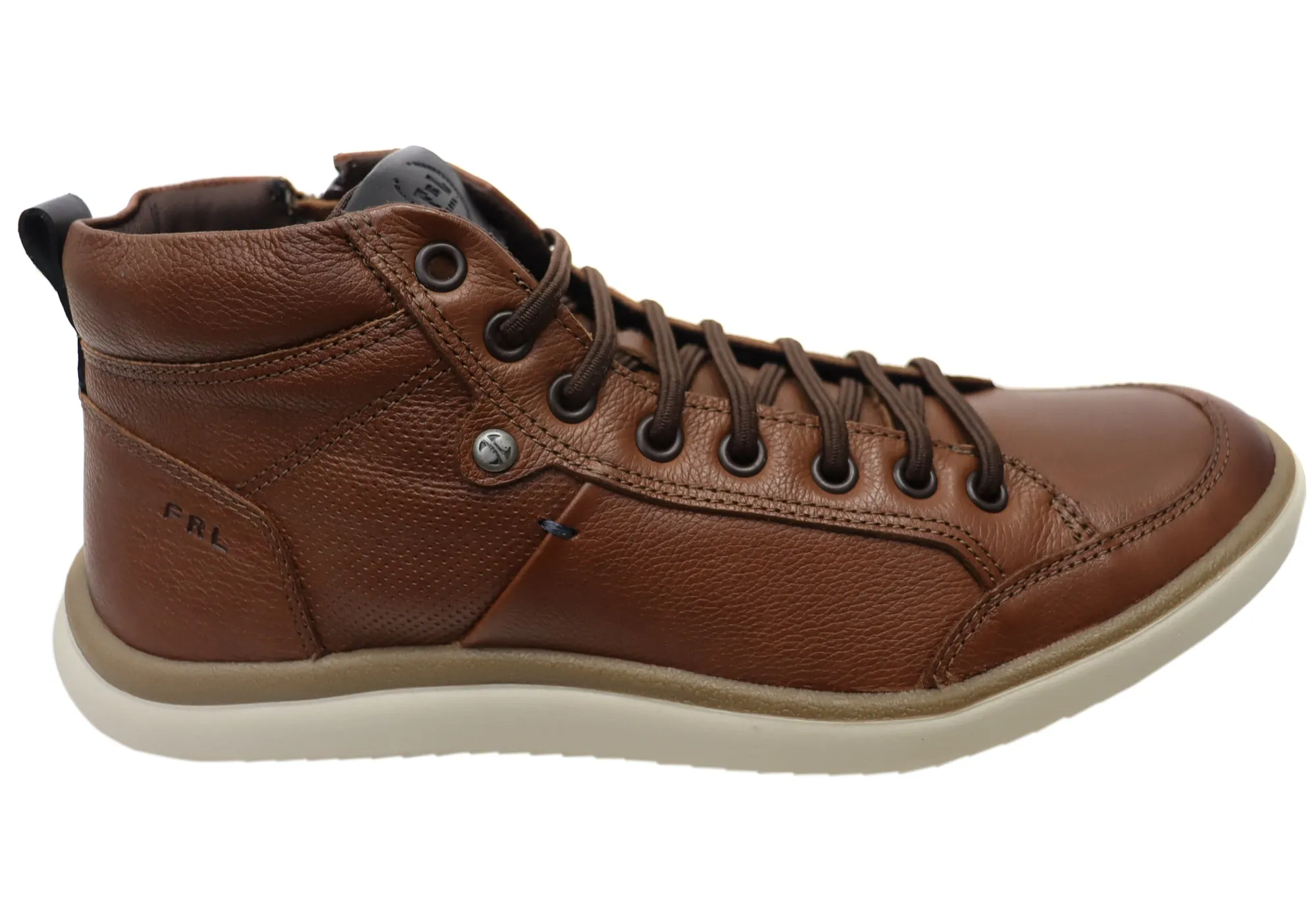 Stable Support Rough Terrain Ferricelli Dorado Mens Comfortable Leather Casual Boots Made In Brazil