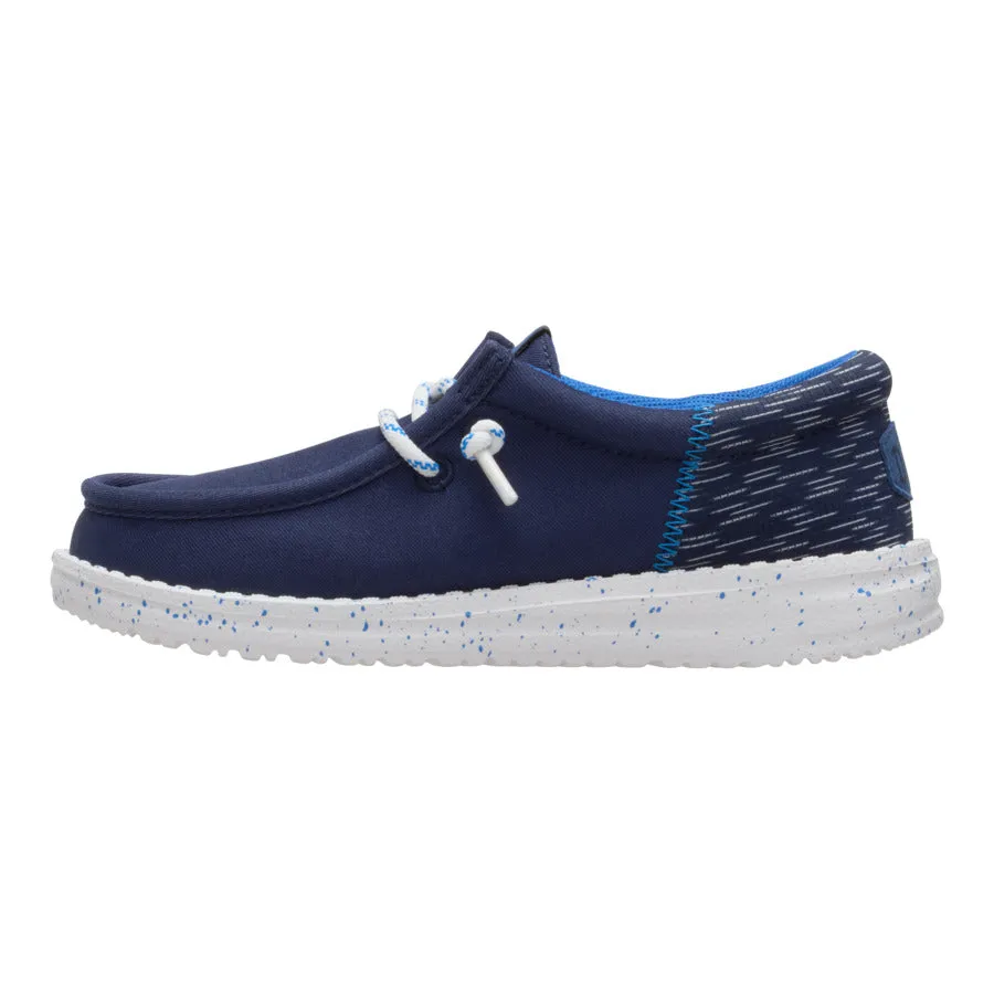 Wally Funk Youth Jersey Jacquard - Peacoat Blue/Multi Toe Guard Protection Light Arch