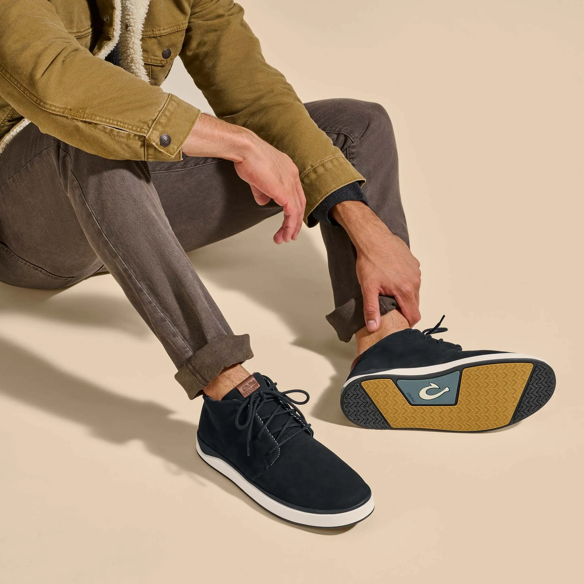 Papak Ili - Black Comfort Lining Rough Terrain