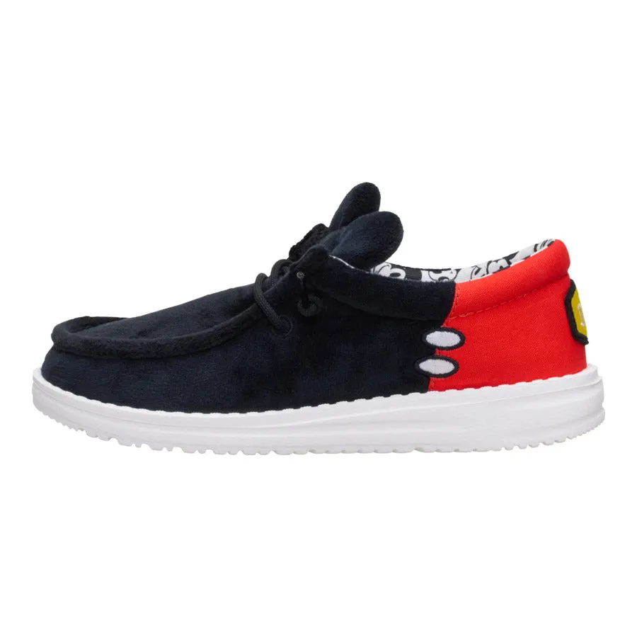 Comfort footbed Disney Mickey Mouse Wally Youth - Black/Red