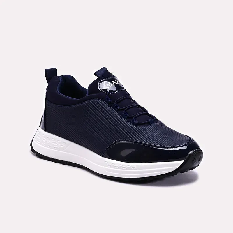 Blue Mens Sneakers 0120630 Sweatproof