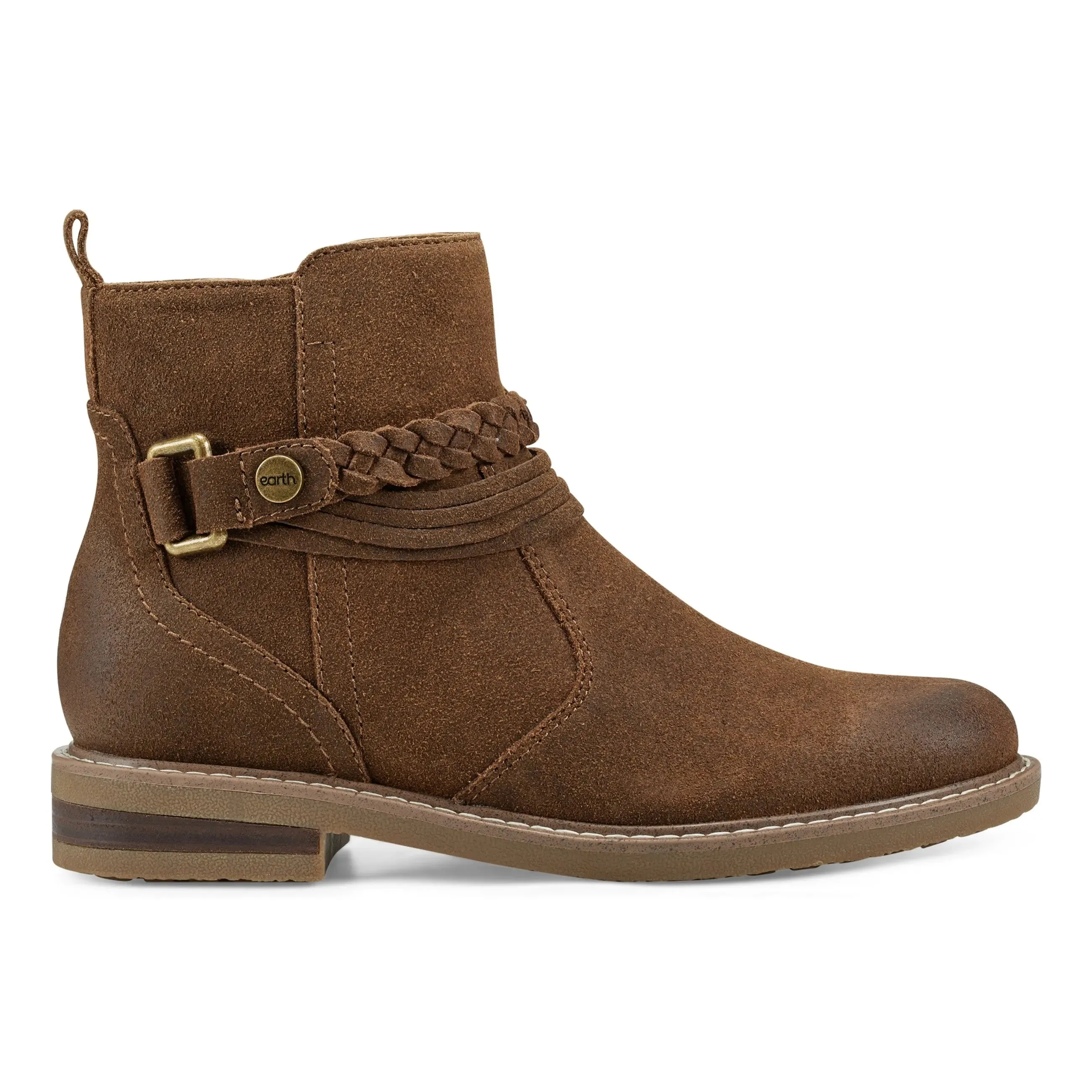 Jeno Round Toe Casual Booties Cool Pop