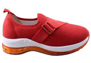 Street Move Durable outsole Modare Ultraconforto Joyful Womens Cushioned Shoes Made In Brazil