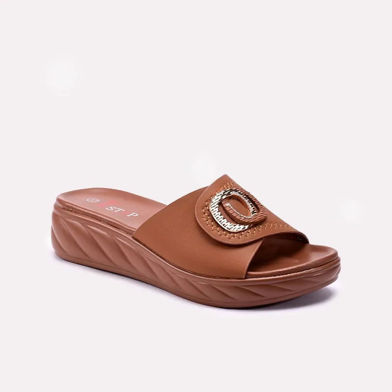 Nordic Tone Womens Mustard Casual Slippers 0413377