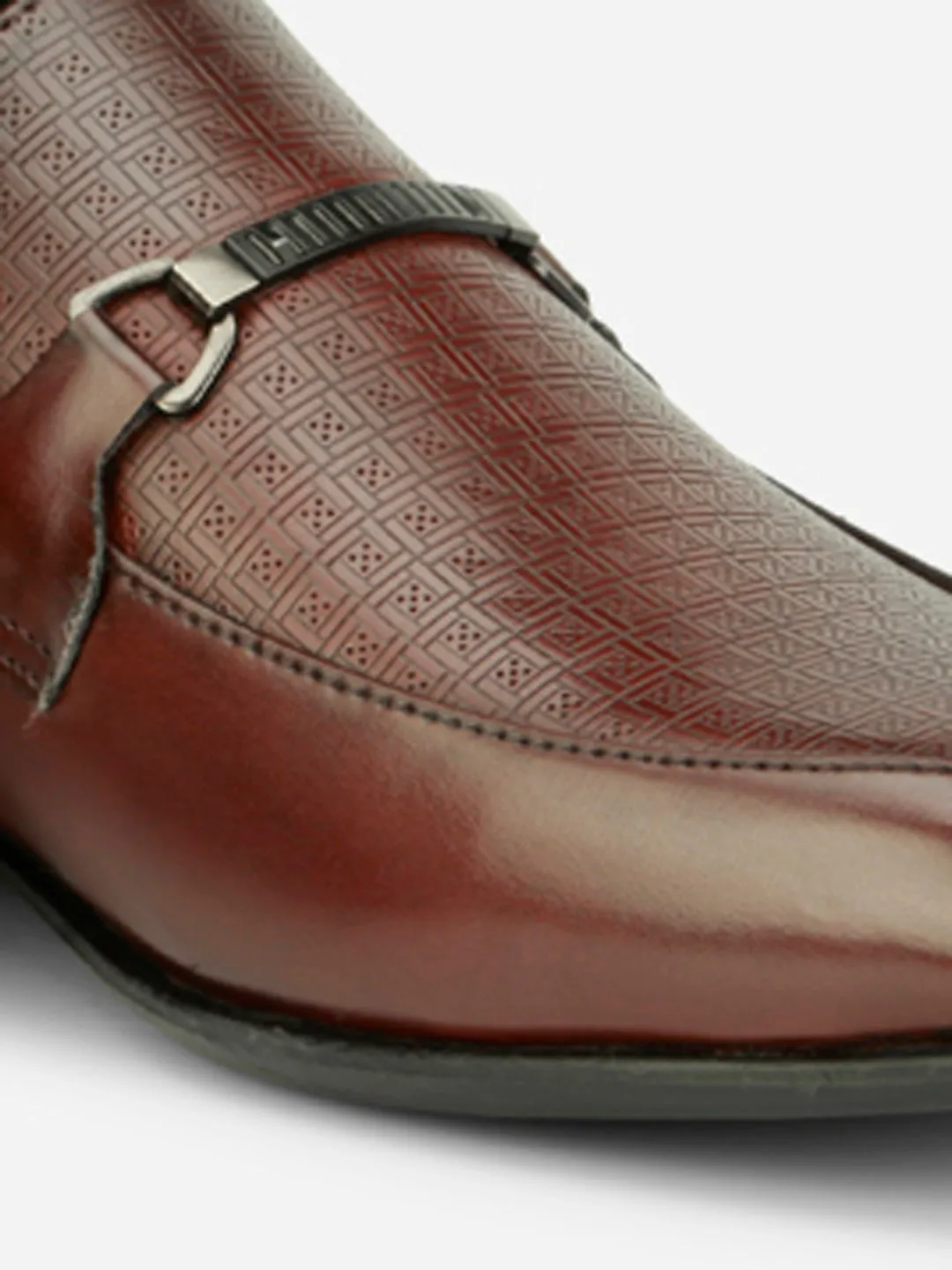 Men's Wine Regular Toe Slip On Formal (IX2032) Euro Fit