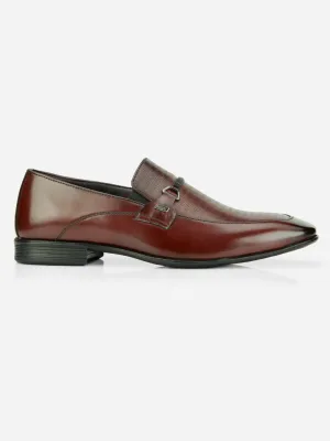 Men's Wine Regular Toe Slip On Formal (IX2032) Shine Lock