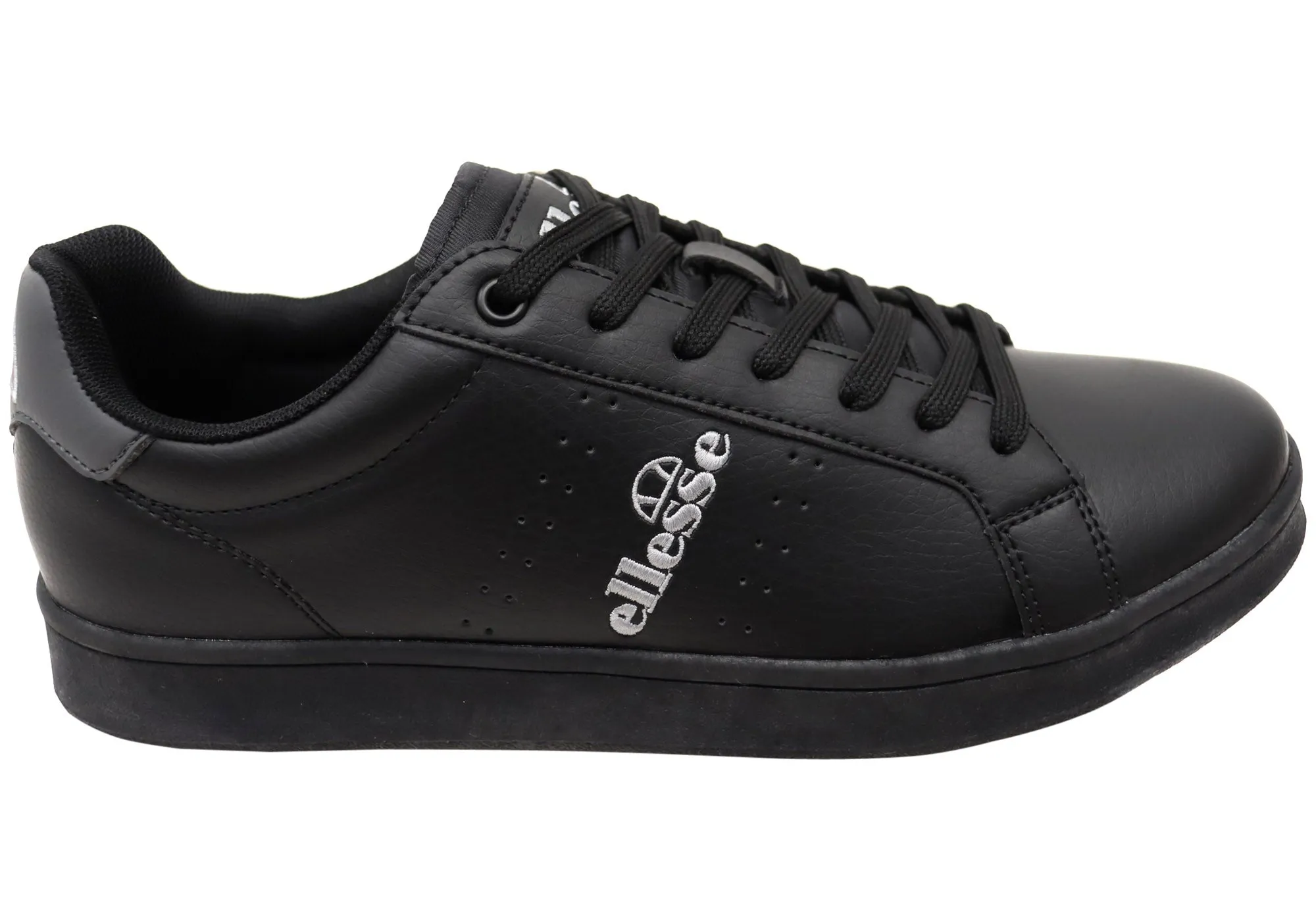 Ellesse Mens Comfortable Casual Lace Up Zona Cupsole Sneakers Flexible Cushioning