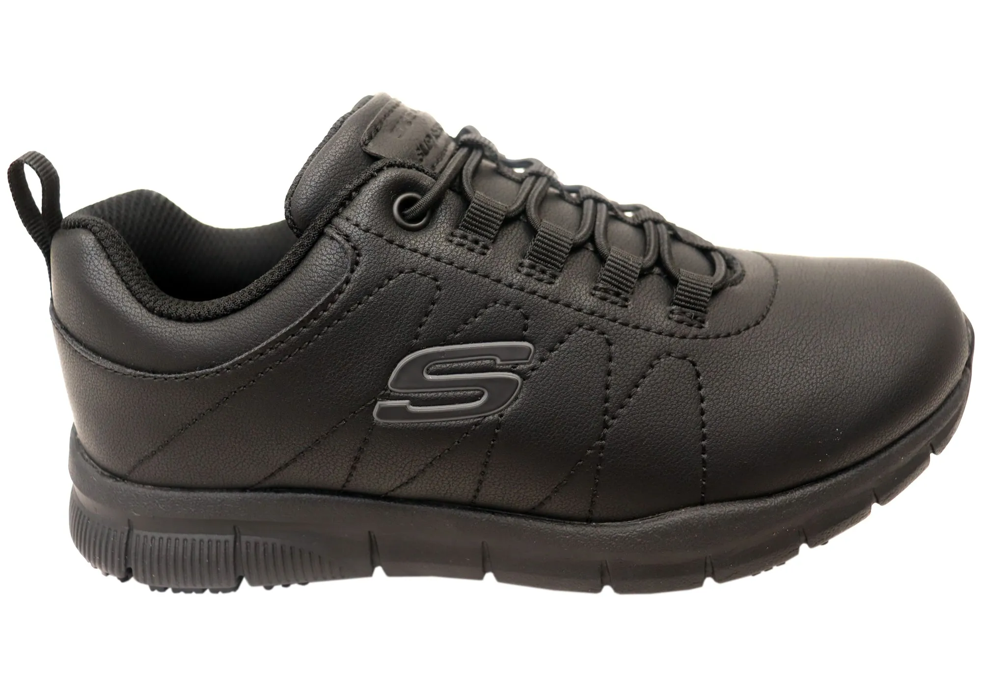Skechers Womens Work Nampa Beja Comfortable Slip Resistant Work Shoes Reflective Detailing Dynamic piece