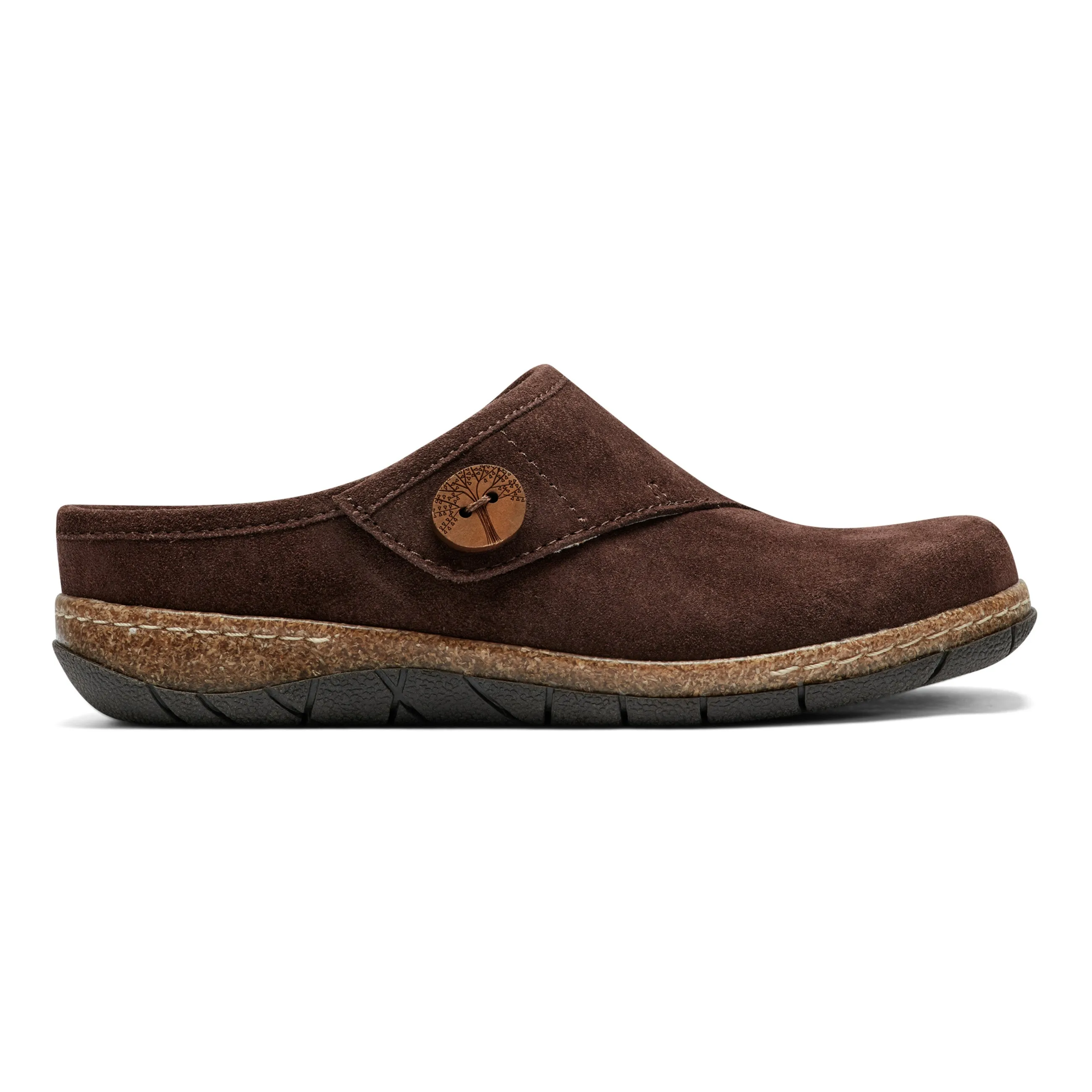 Ezra Round Toe Casual Slip-on Flat Clogs Stride Bold