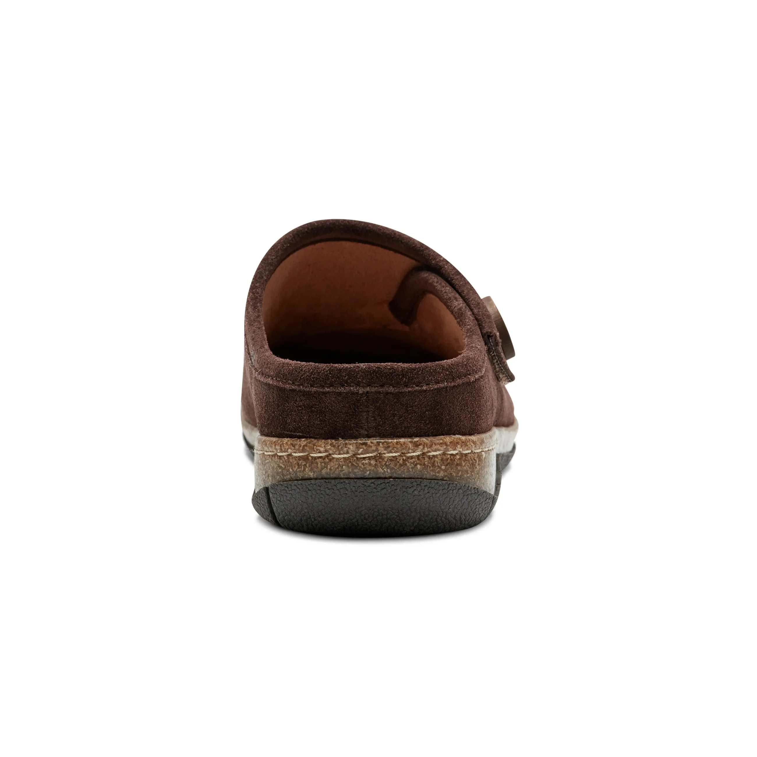 Ezra Round Toe Casual Slip-on Flat Clogs Breathable Upper